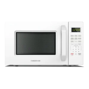 Farberware 1.1 Cu. Ft. 1000-Watt Compact Microwave Oven, White