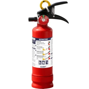 Ougist 2.5 lb ABC Fire Extinguisher for Home, 1-A:10-B:C, Wall/Bracket Mount (Bracket Included), Monoammonium Phosphate, Quick-Release Handle